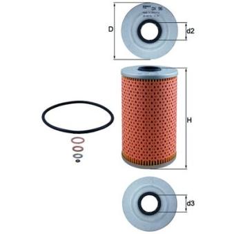 Filtre à huile MAHLE OEM 11422243359