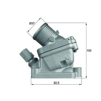 Thermostat d'eau MAHLE TH 36 90D pour VOLVO S80 2.4 D - 163cv