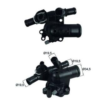 Thermostat d'eau MAHLE OEM 1106000Q0C