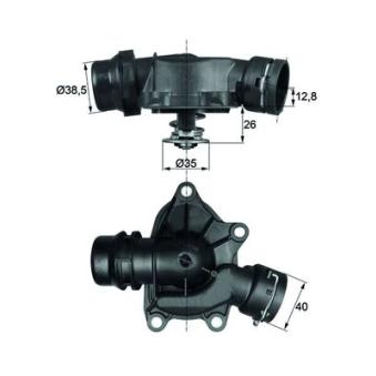 Thermostat d'eau MAHLE OEM 11512247269