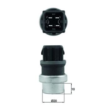 Sonde de température, liquide de refroidissement MAHLE OEM 1331294
