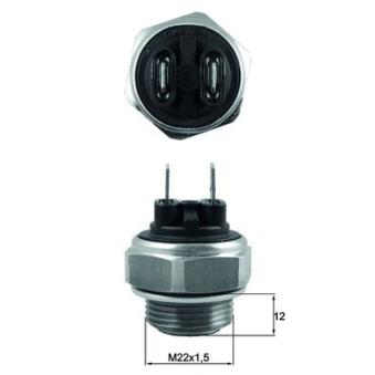 Interrupteur de température, ventilateur de radiateur MAHLE TSW 63