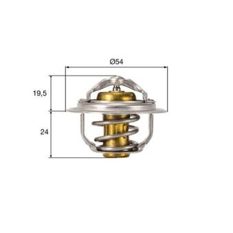 Thermostat d'eau MAHLE OEM 03L121113A
