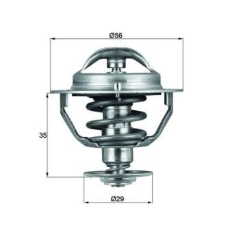 Thermostat d'eau MAHLE TX 73 82D