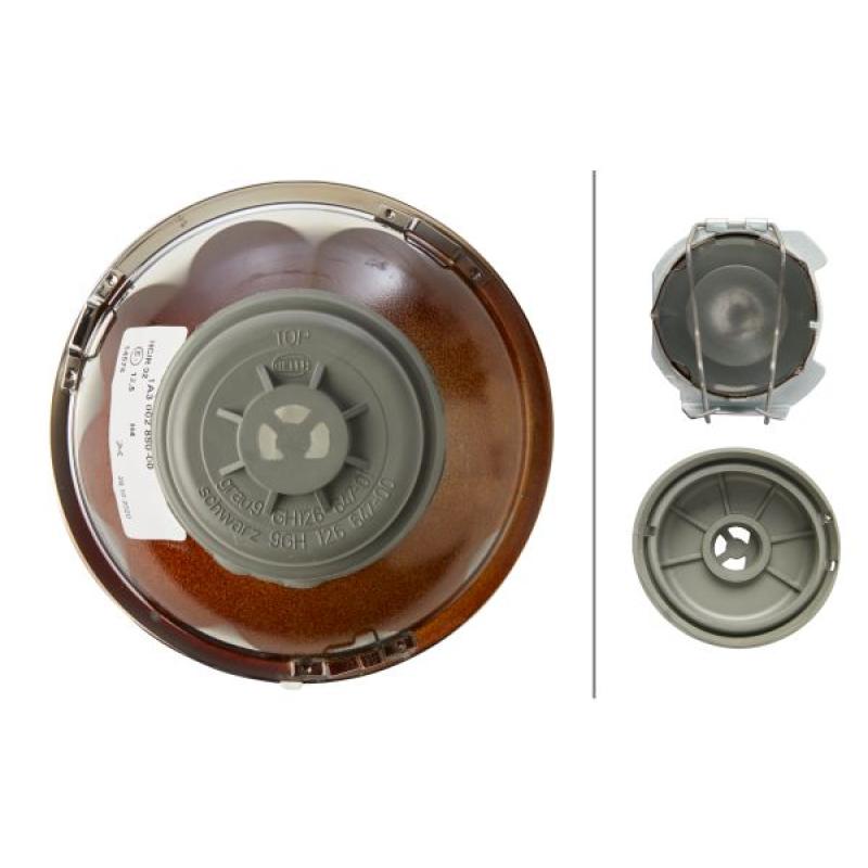 Optique, projecteur principal HELLA 1A3 002 850-001 - Visuel 1
