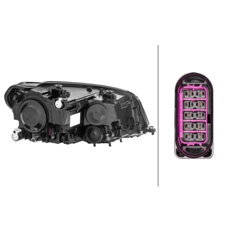 Projecteur principal HELLA 1EA 012 286-051 - Visuel 1