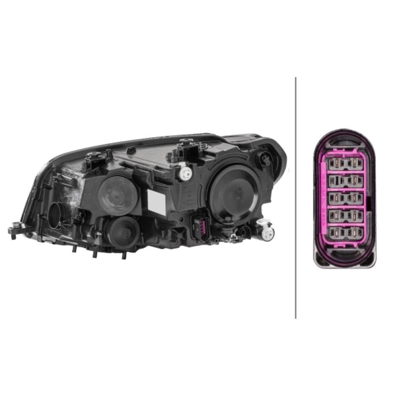 Projecteur principal HELLA 1EA 012 286-061 - Visuel 1