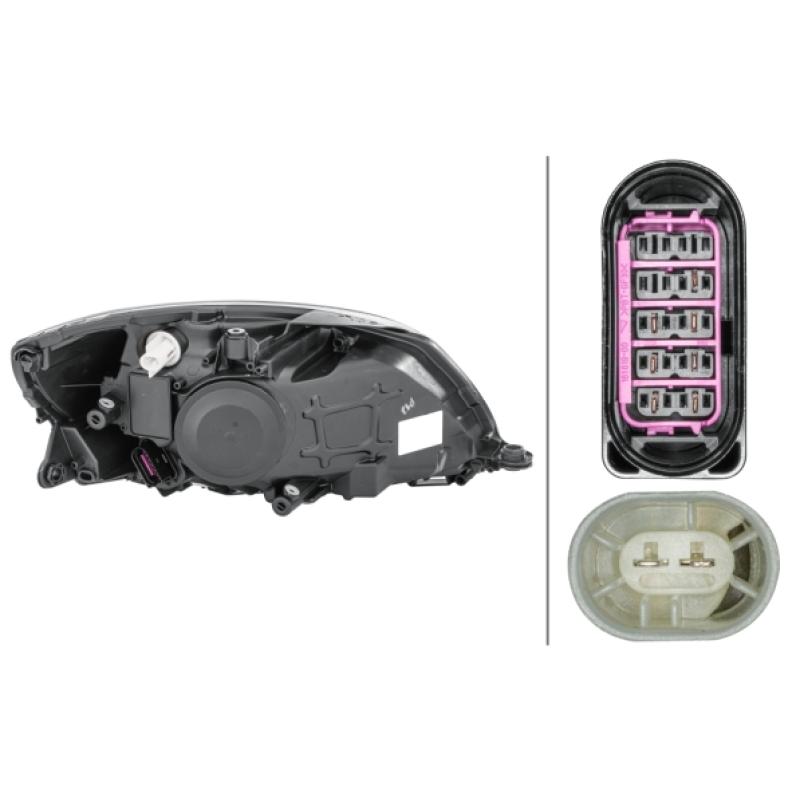 Projecteur principal HELLA 1ED 010 417-331 - Visuel 1