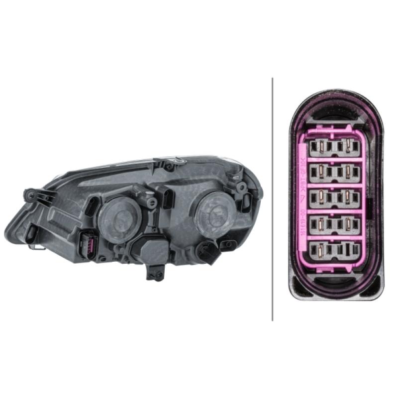 Projecteur principal HELLA 1EE 247 019-221 - Visuel 1