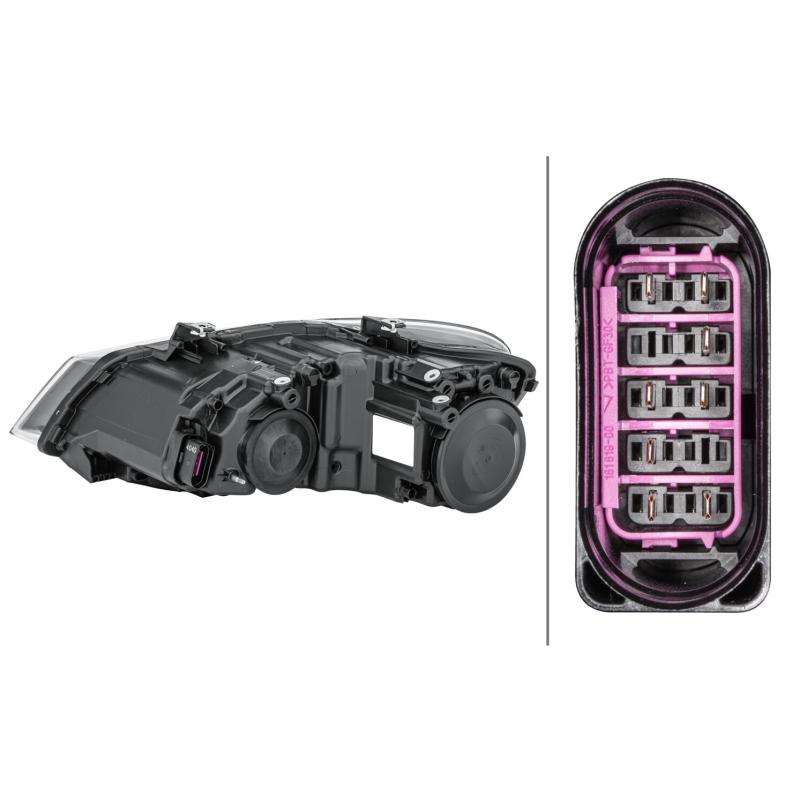 Projecteur principal HELLA 1EE 247 051-021 - Visuel 1