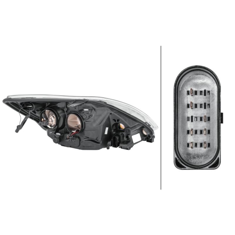 Projecteur principal HELLA 1EE 354 257-011 - Visuel 1