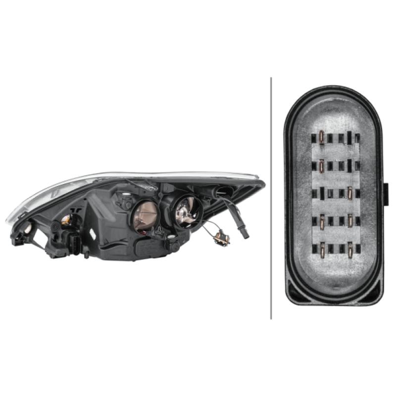 Projecteur principal HELLA 1EE 354 257-041 - Visuel 1