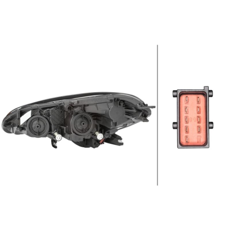 Projecteur principal HELLA 1EF 011 830-061 - Visuel 1