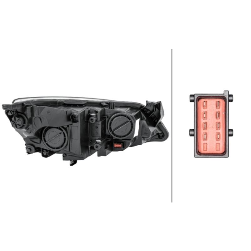Projecteur principal HELLA 1EG 010 011-311 - Visuel 1