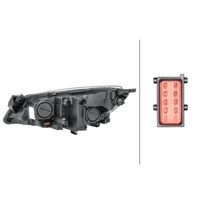 Projecteur principal HELLA 1EG 010 011-321 - Visuel 1