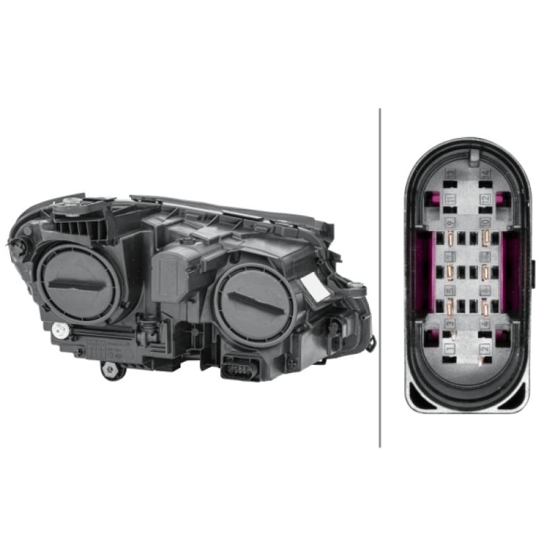 Projecteur principal HELLA 1EG 012 076-051 - Visuel 1