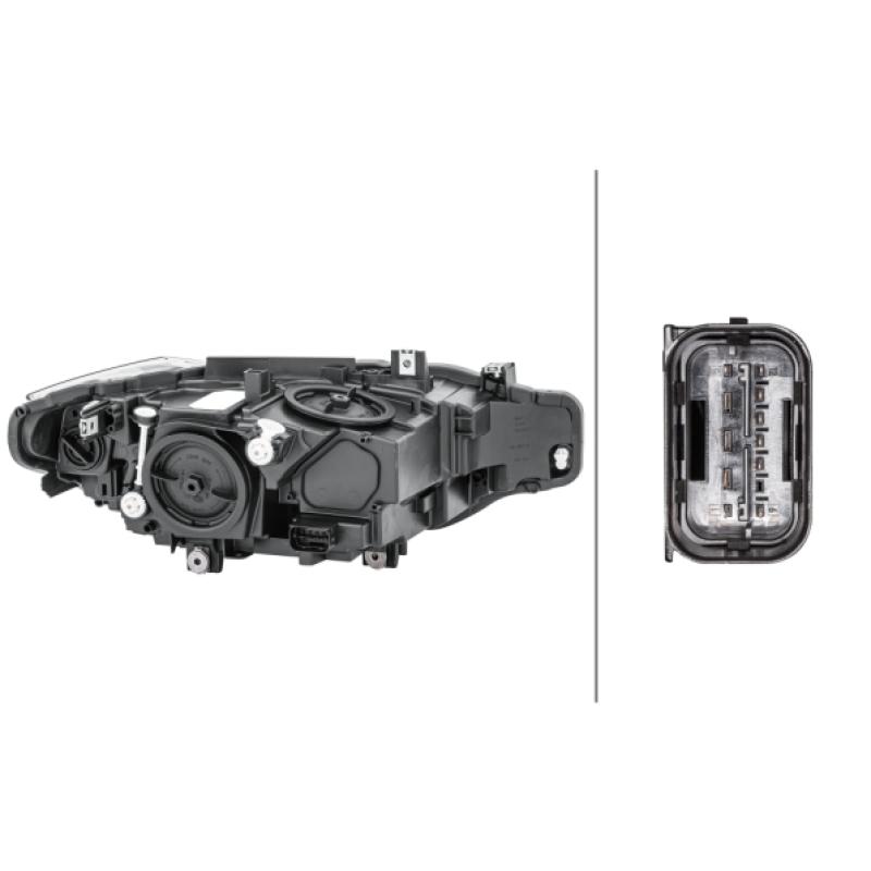 Projecteur principal HELLA 1EG 012 101-911 - Visuel 1