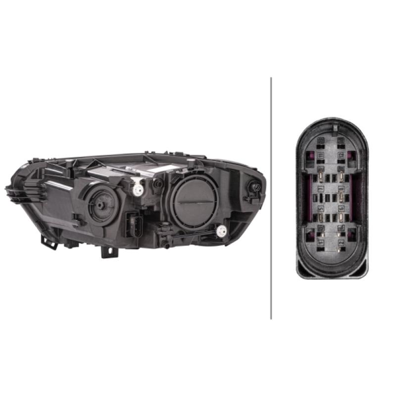 Projecteur principal HELLA 1EG 015 086-021 - Visuel 1