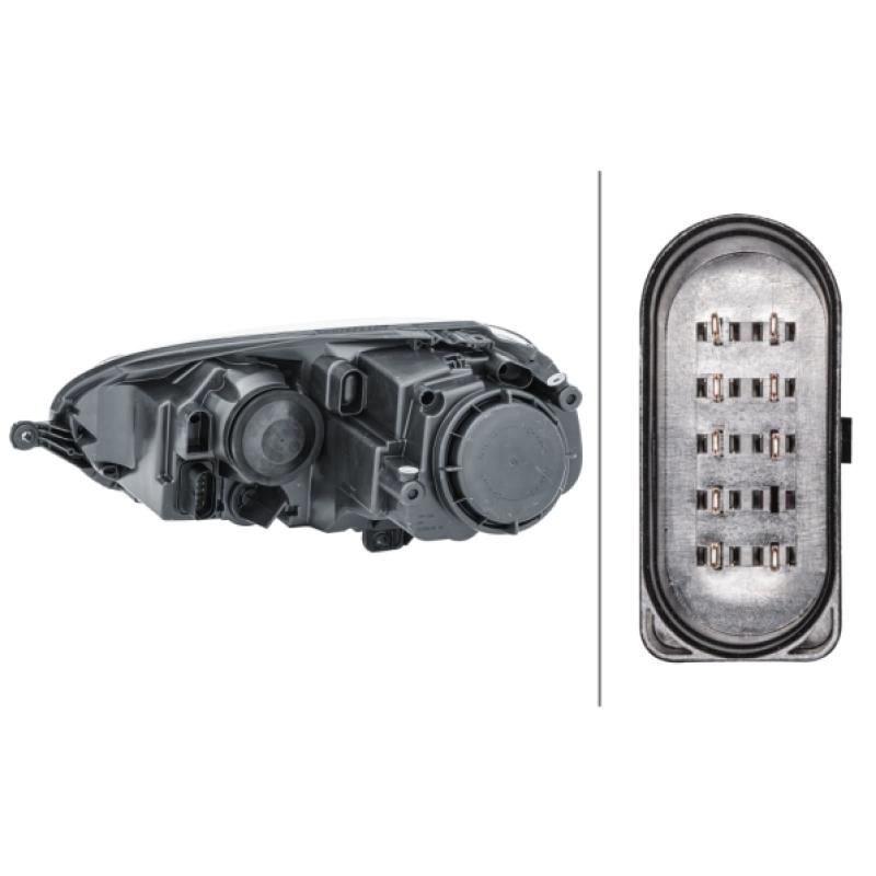 Projecteur principal HELLA 1EG 247 007-621 - Visuel 1