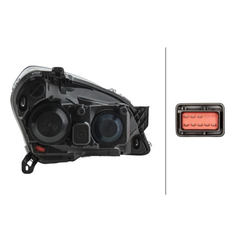 Projecteur principal HELLA 1EG 270 370-311 - Visuel 1