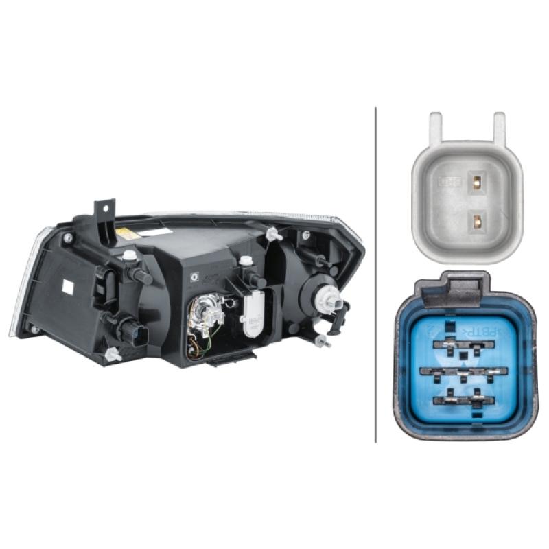 Projecteur principal HELLA 1EG 354 024-121 - Visuel 1