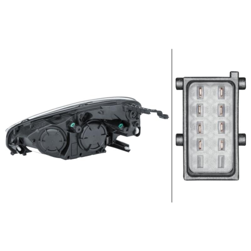 Projecteur principal HELLA 1EH 354 811-061 - Visuel 1