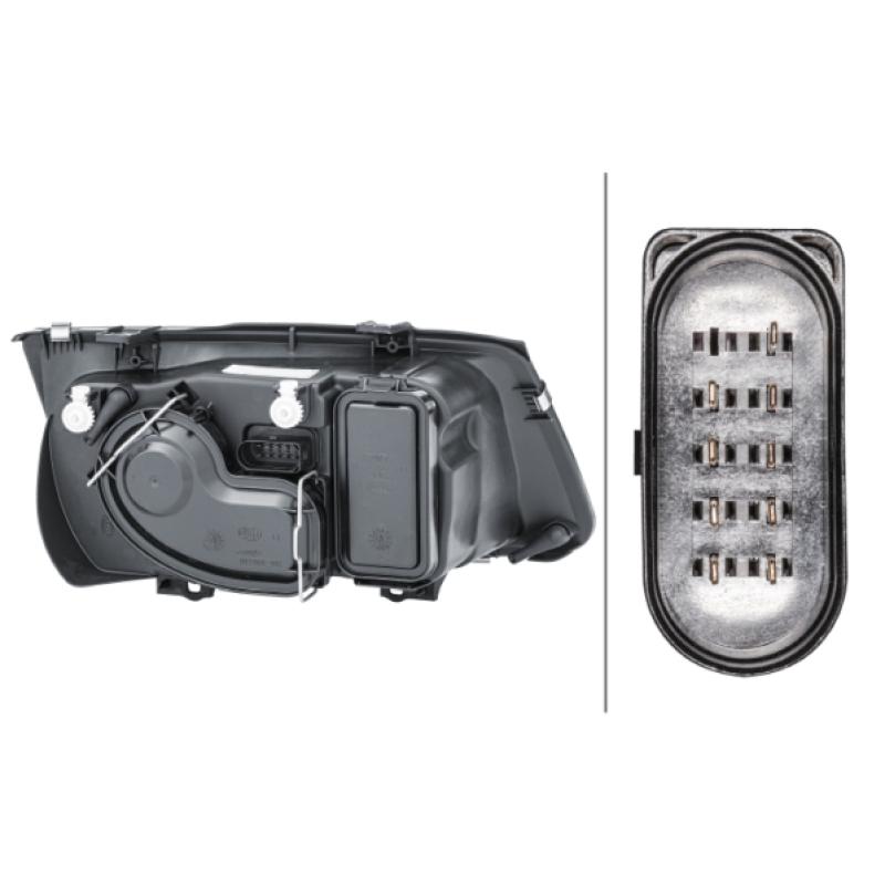 Projecteur principal HELLA 1EH 963 560-631 - Visuel 1