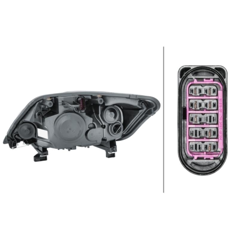 Projecteur principal HELLA 1EJ 009 696-721 - Visuel 1