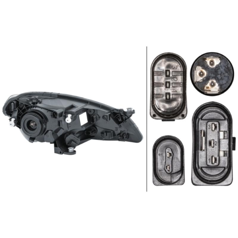Projecteur principal HELLA 1EJ 010 671-011 - Visuel 1