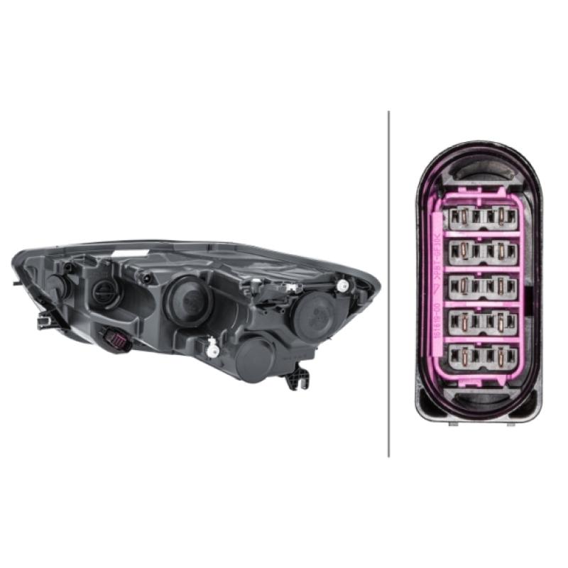 Projecteur principal HELLA 1EJ 011 149-021 - Visuel 1