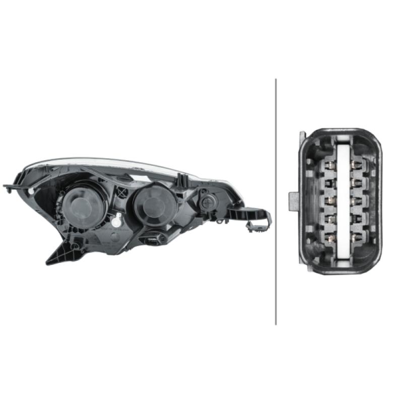 Projecteur principal HELLA 1EJ 354 674-011 - Visuel 1