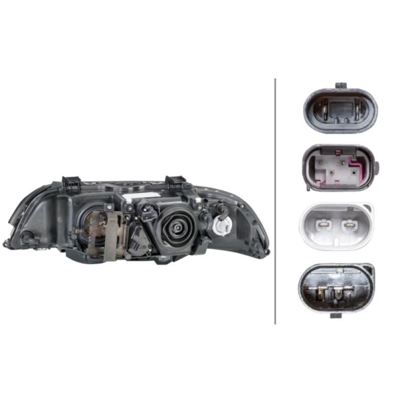 Projecteur principal HELLA 1EL 008 052-581 - Visuel 1