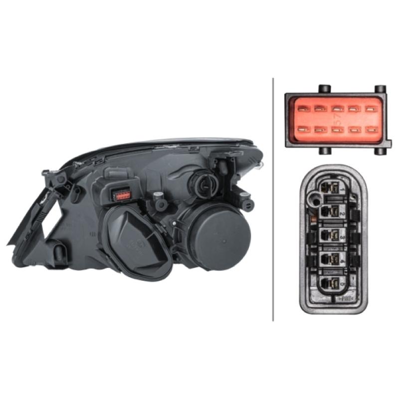 Projecteur principal HELLA 1EL 008 321-081 - Visuel 1