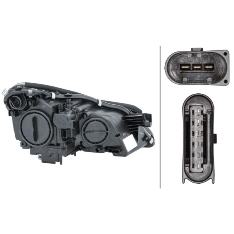 Projecteur principal HELLA 1EL 008 821-011 - Visuel 1