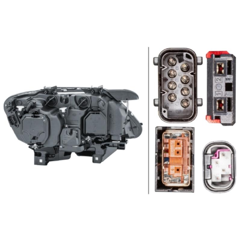 Projecteur principal HELLA 1EL 009 043-411 - Visuel 1