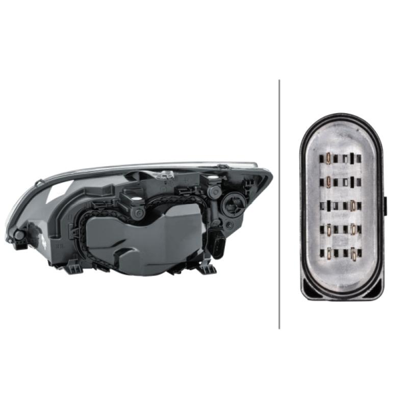 Projecteur principal HELLA 1EL 010 201-061 - Visuel 1