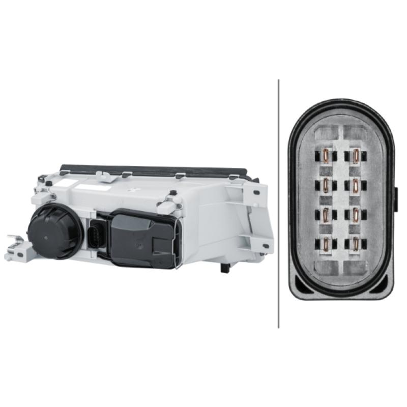 Projecteur principal HELLA 1EL 010 202-011 - Visuel 1