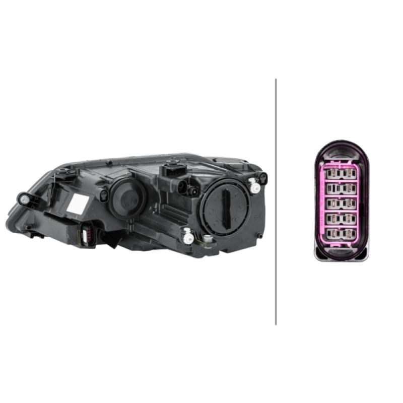 Projecteur principal HELLA 1EL 010 395-021 - Visuel 1