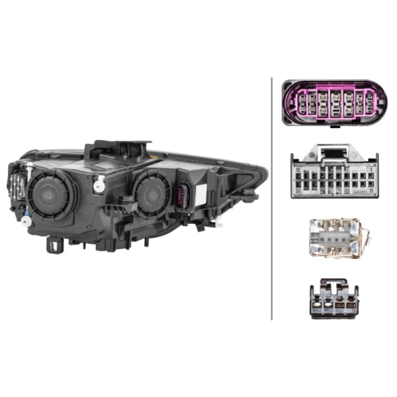 Projecteur principal HELLA 1EL 010 740-311 - Visuel 1