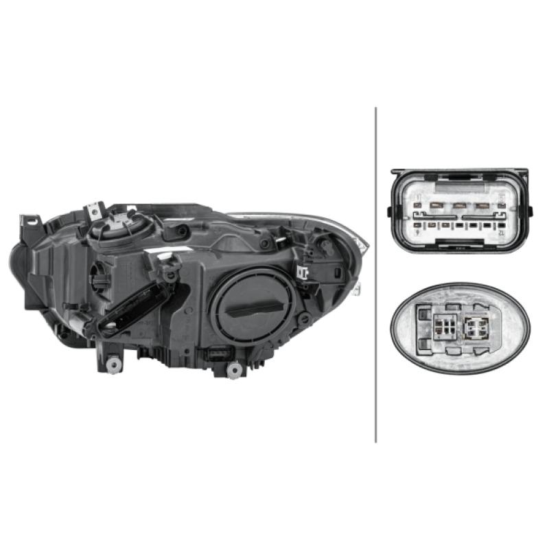 Projecteur principal HELLA 1EL 010 741-561 - Visuel 1