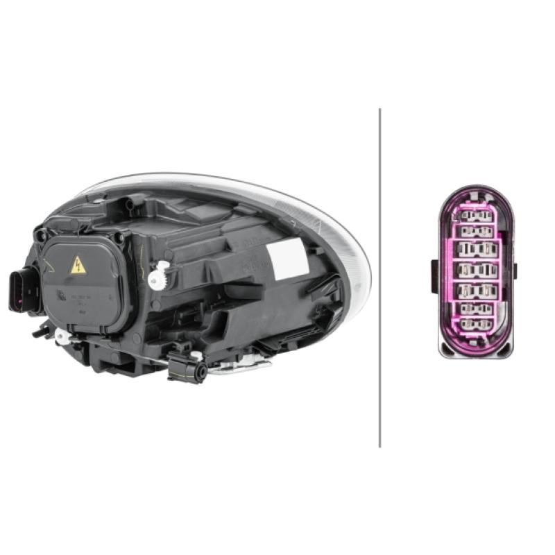 Projecteur principal HELLA 1EL 010 793-411 - Visuel 1