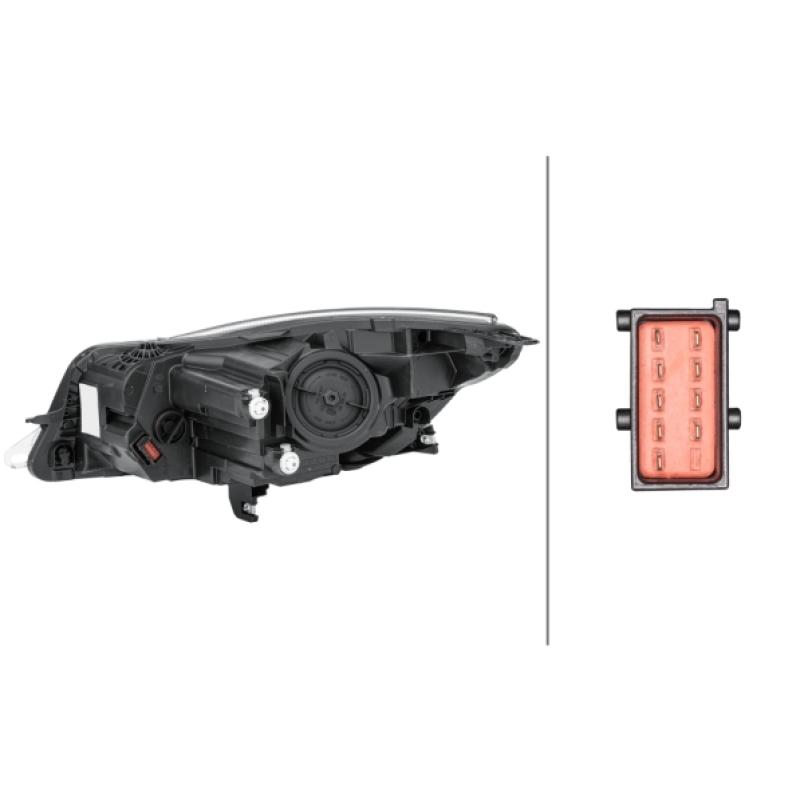 Projecteur principal HELLA 1EL 011 165-761 - Visuel 1