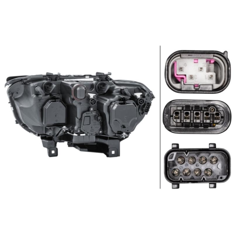 Projecteur principal HELLA 1EL 158 076-011 - Visuel 1