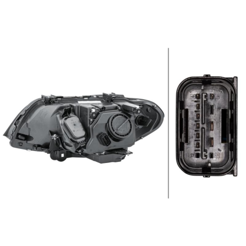 Projecteur principal HELLA 1EL 224 486-221 - Visuel 1