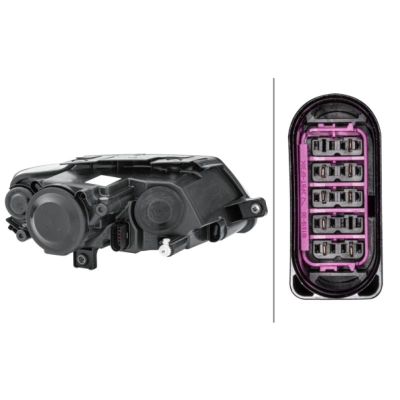 Projecteur principal HELLA 1EL 247 014-011 - Visuel 1