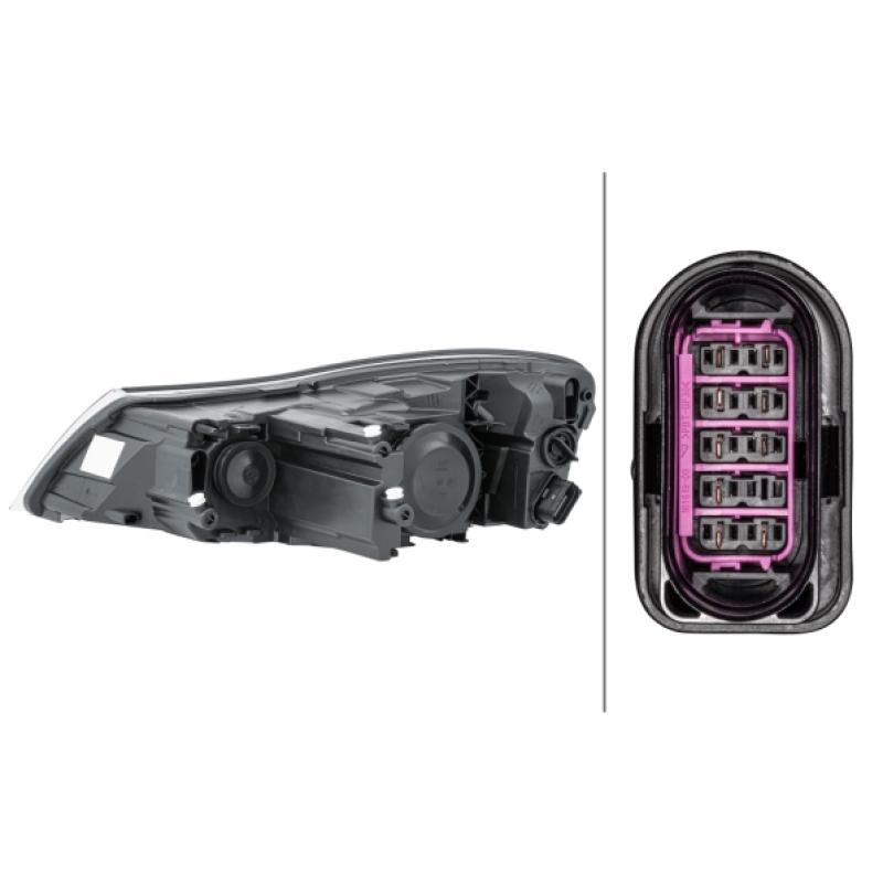 Projecteur principal HELLA 1EL 247 052-261 - Visuel 1