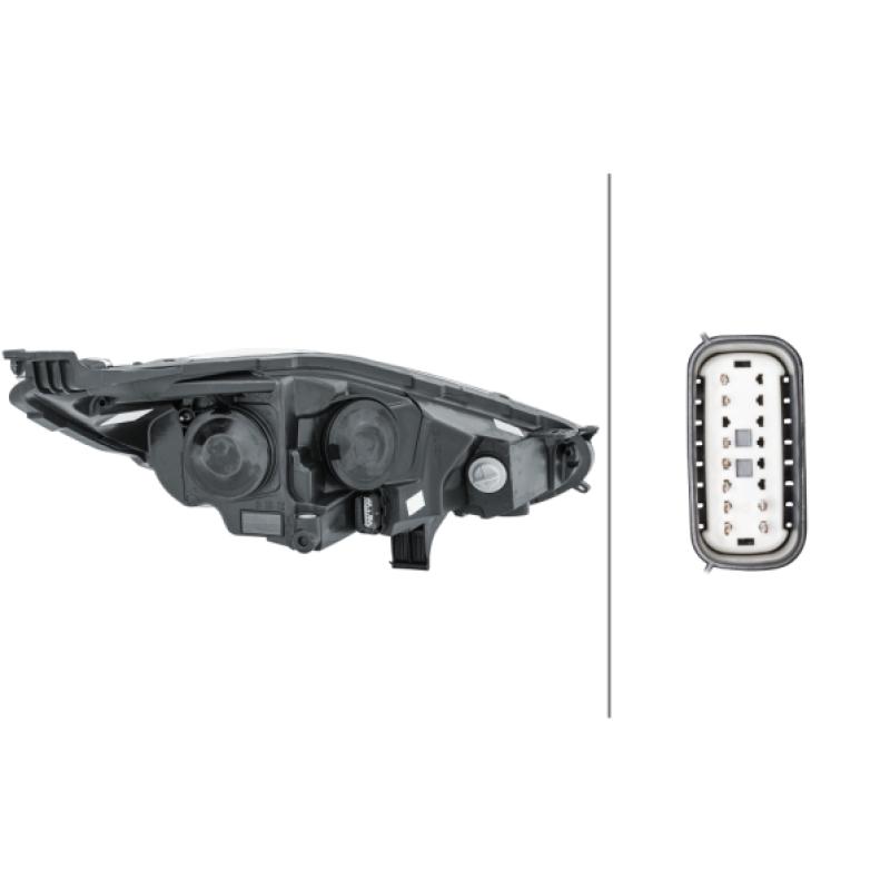 Projecteur principal HELLA 1EL 354 803-051 - Visuel 1