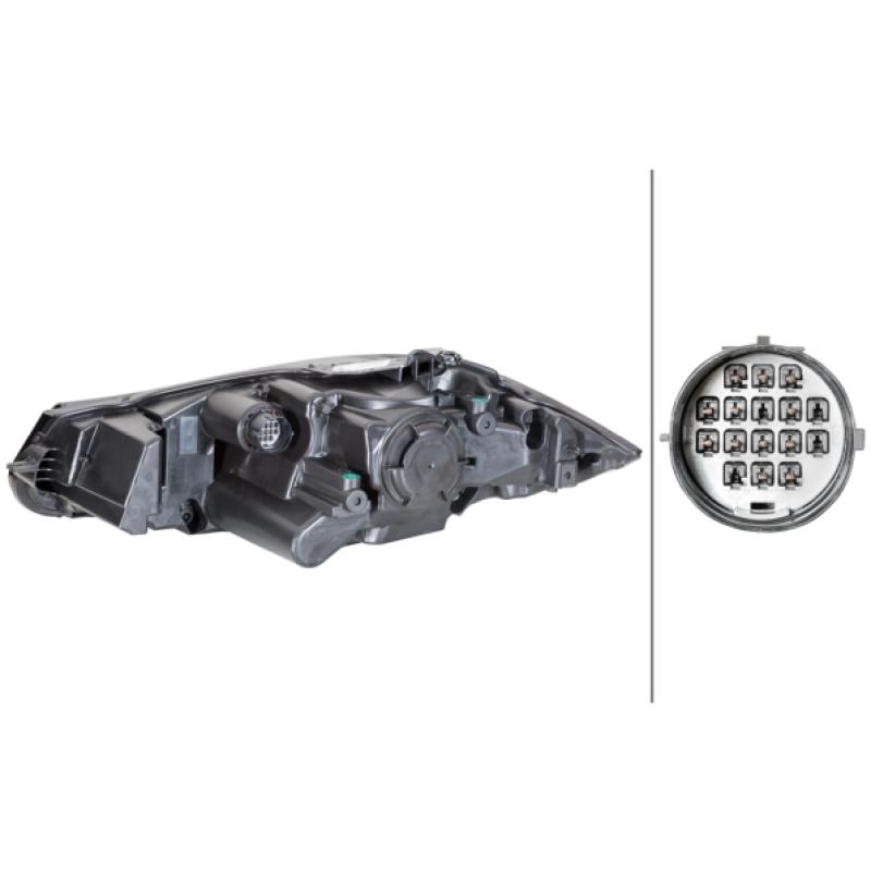 Projecteur principal HELLA 1EL 354 815-081 - Visuel 1