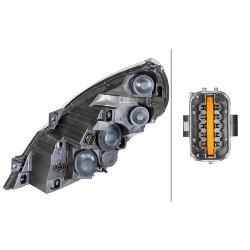 Projecteur principal HELLA 1ER 010 117-201 - Visuel 1