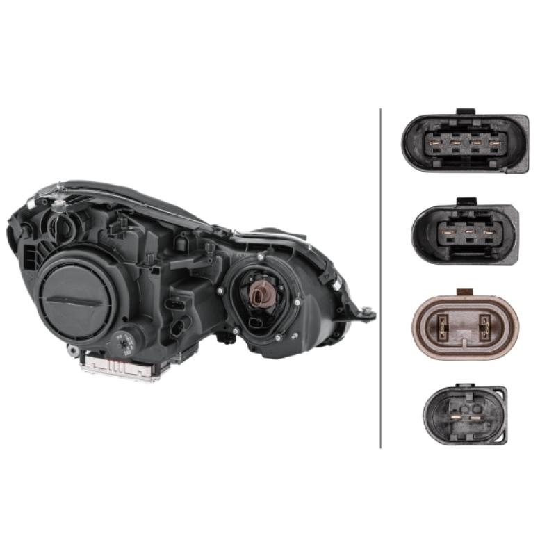 Projecteur principal HELLA 1ES 008 369-471 - Visuel 1